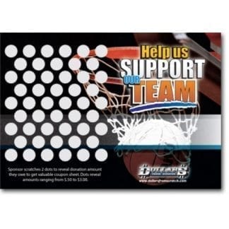 Basketball Scratch Cards Image